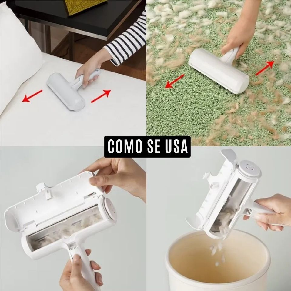 Squeaky Clean Pro | Recogedor de Pelos para Mascotas