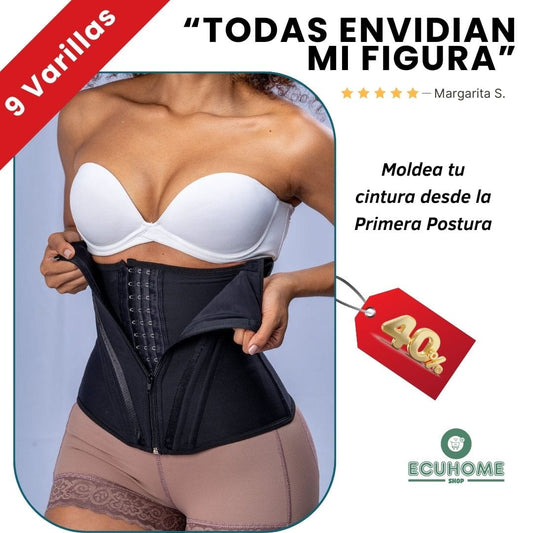 SiluetaShape™ – Define tu figura, resalta tu cintura - NUEVE (9) VARILLAS