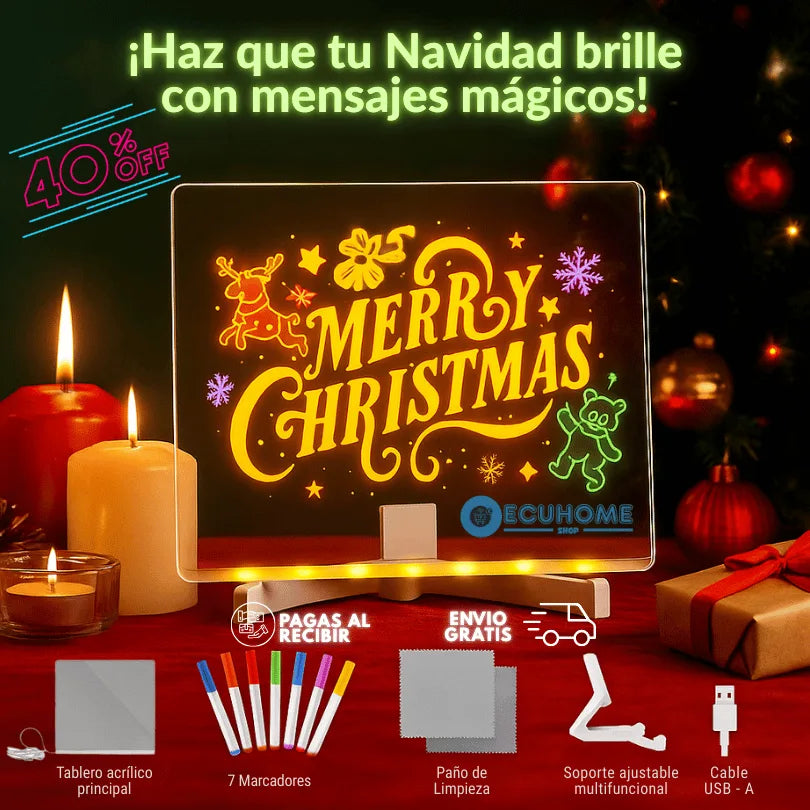BrillaBoard™ - El regalo creativo que ilumina momentos especiales ✨