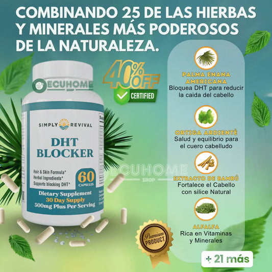 DHT BLOCKER – Apoyo natural para fortalecer tu cabello desde la raíz