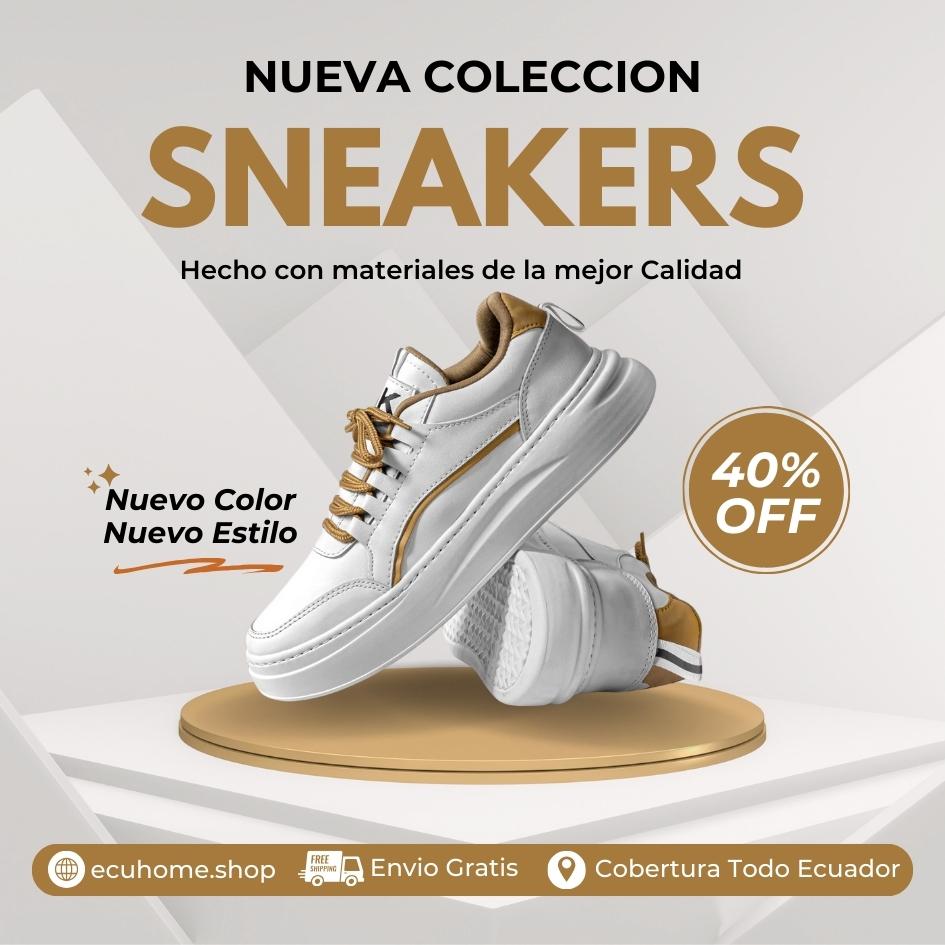 Zapatillas White Rush Unisex | Comodidad y estilo en cada paso.