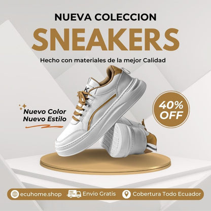 Zapatillas White Rush Unisex | Comodidad y estilo en cada paso.